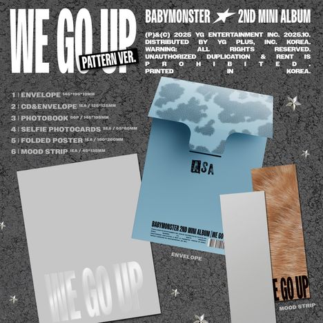 Babymonster: WE GO UP / ASA VERSION, CD