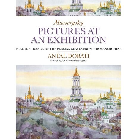 Modest Mussorgsky (1839-1881): Bilder einer Ausstellung (Orchesterfassung) (180g), LP