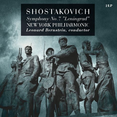 Dmitri Schostakowitsch (1906-1975): Symphonie Nr.7 "Leningrad", 2 LPs