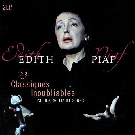 Edith Piaf (1915-1963): 23 Classiques Inoubliables (remastered) (180g) (Limited Edition) (Pink Blossom Vinyl), 2 LPs