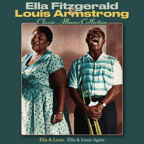 Louis Armstrong &amp; Ella Fitzgerald: Classic Albums Collection (180g) (Limited Edition) (Turquoise Vinyl), 3 LPs