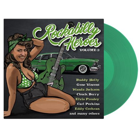 Rockabilly Heroes Vol. 2 (180g) (Limited Edition) (Translucent Green Vinyl) (RSD 2025), LP