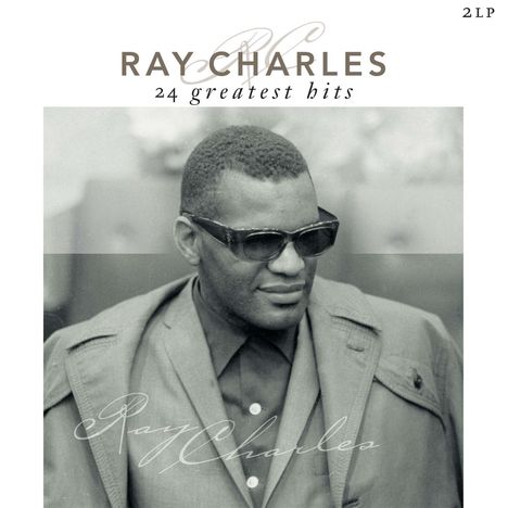 Ray Charles: 24 Greatest Hits (180g) (Limited Edition) (Crystal Clear Vinyl), 2 LPs