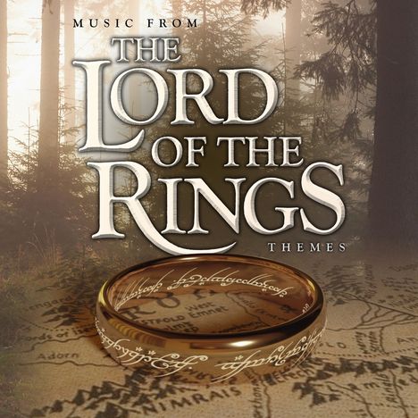 Music From The Lord Of The Rings Themes (180g) (Limited Edition) (Colored Vinyl), LP