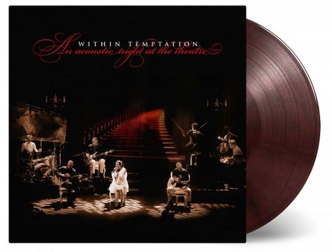 Within Temptation: An Acoustic Night At The Theatre (180g) (Limited Numbered Edition) (Red &amp; Black Marbled Vinyl), LP