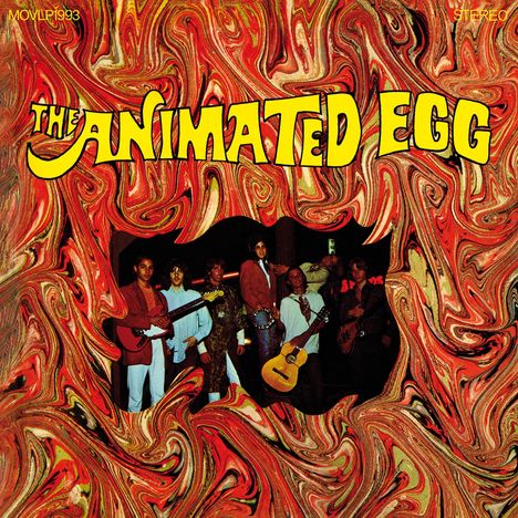 The Animated Egg: The Animated Egg (180g) (Limited Numbered Edition) (Orange Marbled Vinyl), LP