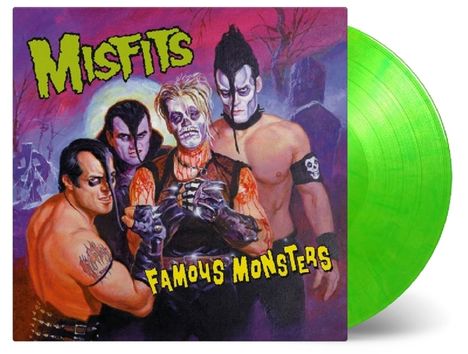 Misfits: Famous Monsters (180g) (Limited-Numbered-Edition) (Translucent Green/Yellow Vinyl), LP