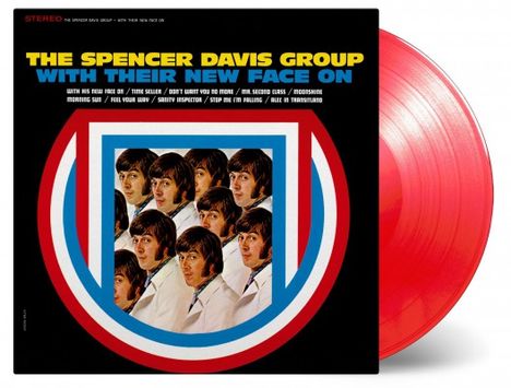Spencer Davis: With Their New Face On (180g) (Limited Numbered Edition) (Red Vinyl), LP