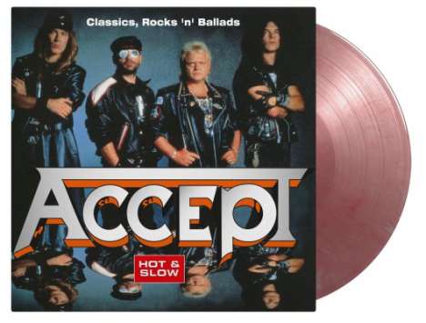 Accept: Hot &amp; Slow: Classics, Rock 'n' Ballads (180g) (Limited Numbered Edition) (Silver &amp; Red Marbled Vinyl), 2 LPs