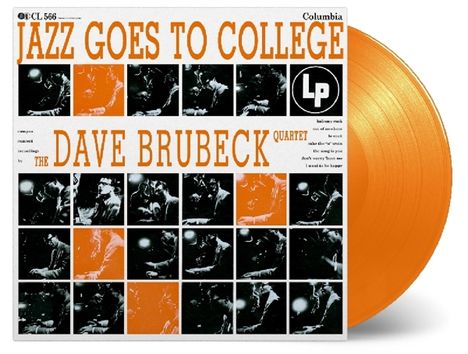 Dave Brubeck (1920-2012): Jazz Goes To College (180g) (Limited-Numbered-Edition) (Orange Vinyl), LP