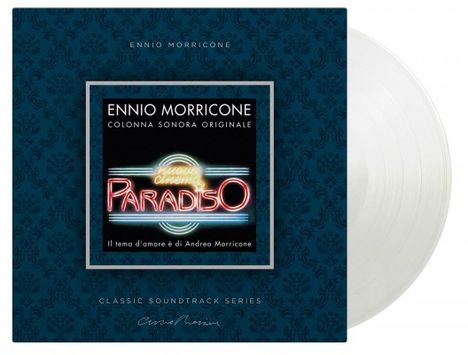 Ennio Morricone (1928-2020): Filmmusik: Nuovo Cinema Paradiso (180g) (Limited Numbered Edition) (Translucent Pink Vinyl), LP