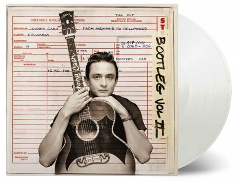 Johnny Cash: Bootleg 2: From Memphis To Hollywood (180g) (Limited Numbered Edition) (Clear Vinyl), 3 LPs