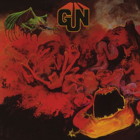 The Gun (England): Gun (180g) (Limited Numbered Edition) (Red &amp; Silver Marbled Vinyl), LP