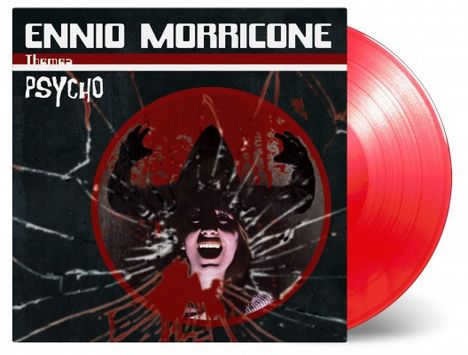 Ennio Morricone (1928-2020): Filmmusik: Psycho (180g) (Limited Numbered Edition) (Translucent Red Vinyl), 2 LPs