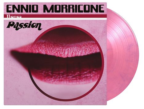 Ennio Morricone (1928-2020): Filmmusik: Passion = Themes (180g) (Limited Numbered Edition) (Pink &amp; Purple Marbled Vinyl), 2 LPs
