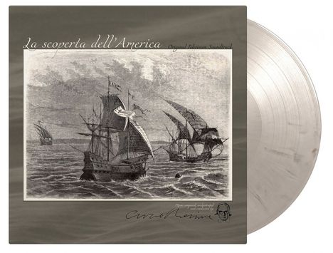 Ennio Morricone (1928-2020): Filmmusik: Alla Scoperta Dell'America (180g) (Limited Numbered Edition) (Ash Grey Marbled Vinyl), LP