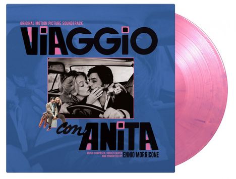 Ennio Morricone (1928-2020): Filmmusik: Viaggio Con Anita (180g) (Limited Numbered Edition) (Pink &amp; Purple Marbled Vinyl), LP