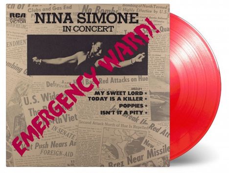 Nina Simone (1933-2003): Emergency Ward (180g) (Limited Numbered Edition) (Translucent Red Vinyl), LP