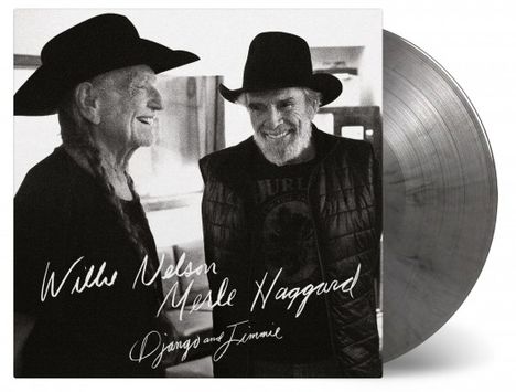 Willie Nelson &amp; Merle Haggard: Django And Jimmie (180g) (Limited Numbered Edition) (Silver &amp; Black Marbled Vinyl), 2 LPs