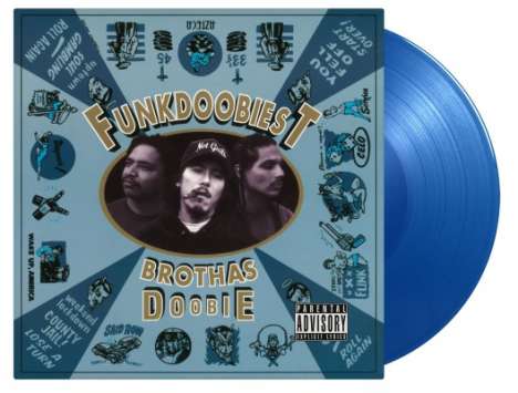 Funkdoobiest: Brothas Doobie (180g) (Limited Numbered Edition) (Blue Vinyl), LP