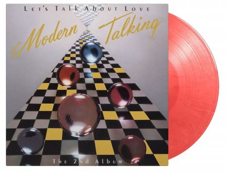 Modern Talking: Let's Talk About Love (The 2nd Album) (180g) (Limited Numbered 35th Anniversary Edition) (Cherry Colored Vinyl), LP