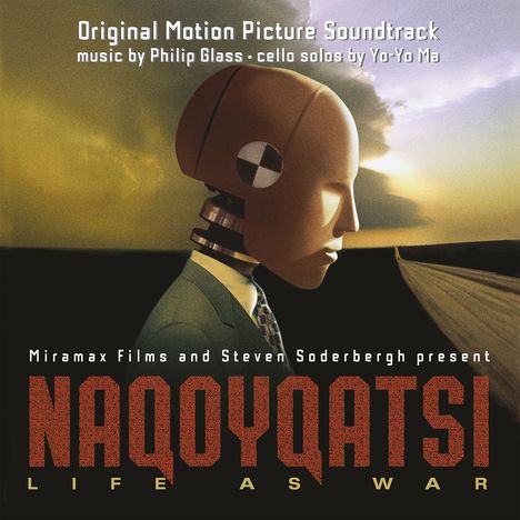 Philip Glass (geb. 1937): Filmmusik: Naqoyqatsi - Life as War (Filmmusik) (180g), 2 LPs