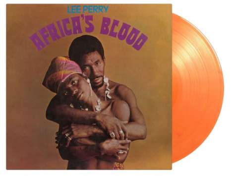 Lee 'Scratch' Perry: Africa's Blood (180g) (Limited Numbered Edition) (Orange Vinyl), LP