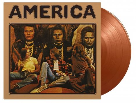America: America (180g) (Limited Numbered Edition) (Flaming Gold Vinyl), LP