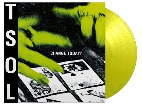 TSOL (T.S.O.L.): Change Today? (180g) (Limited Numbered Edition) (Lime Green Vinyl), LP