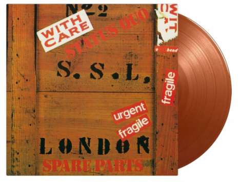 Status Quo: Spare Parts (180g) (Limited Numbered Edition) (Orange &amp; Gold Mixed Vinyl) (mono &amp; stereo), 2 LPs