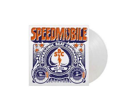 Speedmobile: Supersonic Beat Commando (180g) (Limited Numbered Edition) (Crystal Clear Vinyl), LP