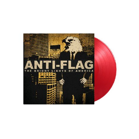 Anti-Flag: The Bright Lights Of America (180g) (Limited Numbered Edition) (Solid Red Vinyl), 2 LPs