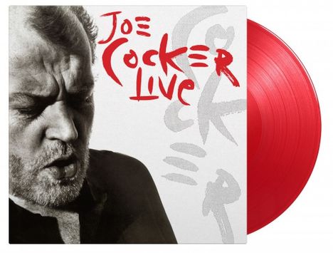 Joe Cocker: Live (180g) (Limited Numbered Edition) (Transparent Red Vinyl), 2 LPs