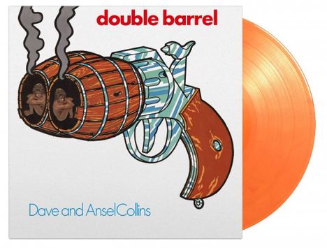 Dave Collins &amp; Ansel Collins: Double Barrel (180g) (Limited Numbered 50th Anniversary Edition) (Orange Vinyl), LP