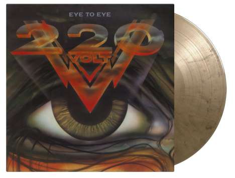 220 Volt: Eye To Eye (180g) (Limited Numbered Edition) (Gold &amp; Black Marbled Vinyl), LP