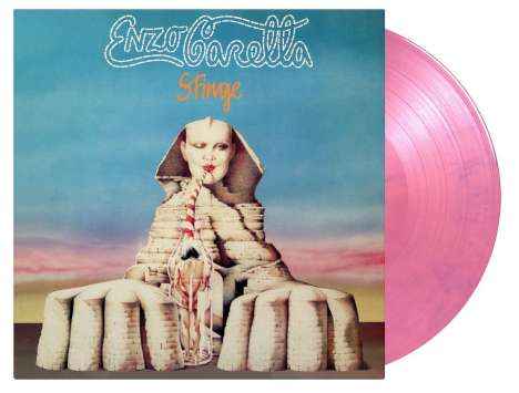 Enzo Carella: Sfinge (180g) (Limited Numbered Edition) (Pink &amp; Purple Marbled Vinyl), LP