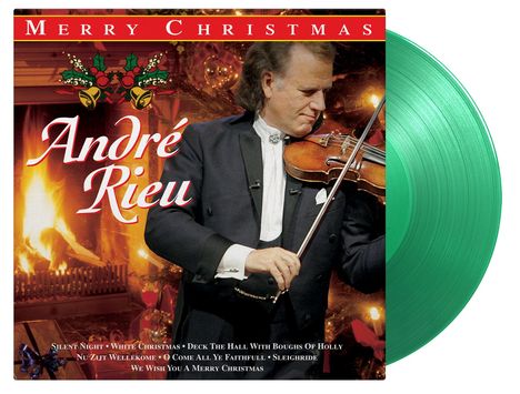 André Rieu (geb. 1949): Merry Christmas (remastered) (180g) (Limited Numbered Edition) (Translucent Green Vinyl), LP