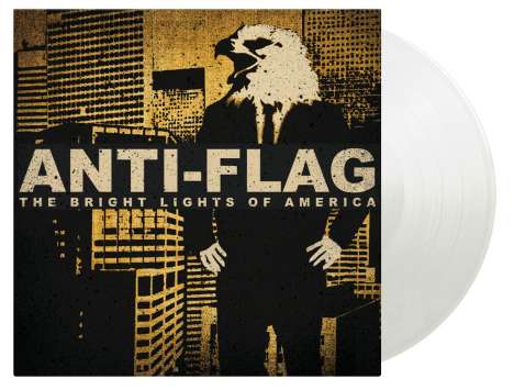 Anti-Flag: The Bright Lights Of America (180g) (Limited Numbered Edition) (White Vinyl), 2 LPs