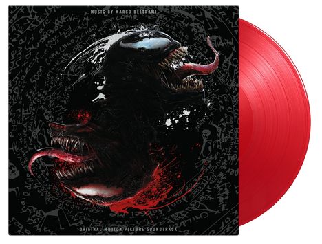 Filmmusik: Venom: Let There Be Carnage (O.S.T.) (180g) (Limited Numbered Edition) (Transparent Red Vinyl), LP