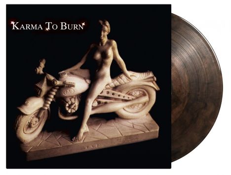 Karma To Burn: Karma To Burn (180g) (Limited Numbered Edition) (Crystal Clear &amp; Black Marbled Vinyl), LP