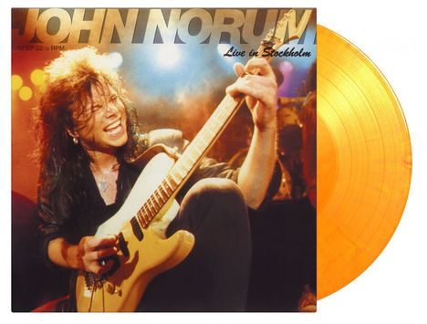 John Norum: Live In Stockholm (180g) (RSD 2022) (Limited Numbered Edition) (Flaming Vinyl), Single 12"