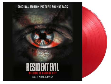 Filmmusik: Resident Evil: Welcome To Raccoon City (180g) (Limited Numbered Edition) (Translucent Red Vinyl), 2 LPs