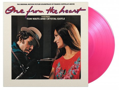 Tom Waits &amp; Crystal Gayle: One From The Heart (40th Anniversary) (180g) (Limited Numbered Edition) (Translucent Pink Vinyl), LP