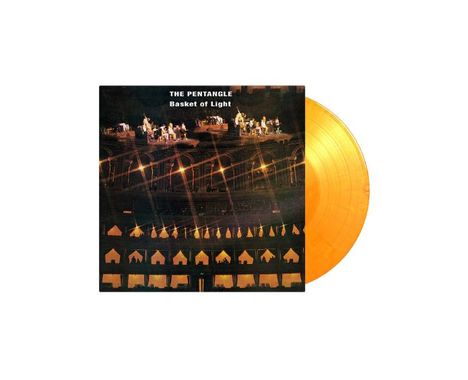 Pentangle: Basket Of Light (180g) (Limited Numbered Edition) (Yellow &amp; Orange Marbled Vinyl), LP