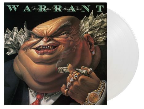 Warrant: Dirty Rotten Filthy Stinking Rich (180g) (Limited Numbered Edition) (Crystal Clear Vinyl), LP