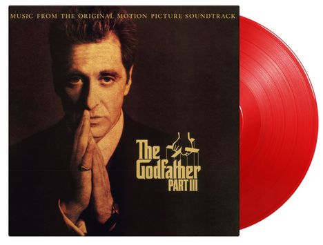 Filmmusik: The Godfather Part III (180g) (Limited Edition) (Translucent Red Vinyl), LP