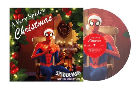 Filmmusik: A Very Spidey Christmas (Limited Numbered Edition) (Seite A: Clear Vinyl/Seite B: Picture Disc), Single 10"