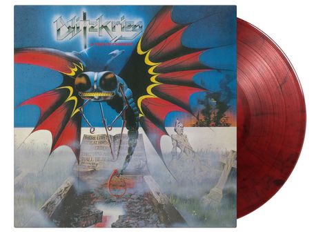 Blitzkrieg (UK): A Time Of Changes (180g) (Limited Numbered Edition) (Translucent Red &amp; Black Mixed Vinyl), LP