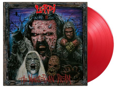 Lordi: The Monsterican Dream (180g) (Limited Numbered Edition) (Translucent Red Vinyl), LP