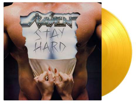 Raven: Stay Hard (180g) (Limited Numbered Edition) (Translucent Yellow Vinyl), LP
